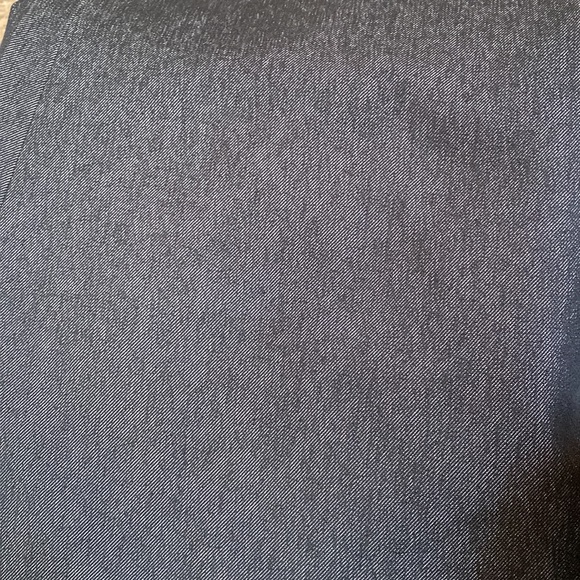 Gunex Italy Black Denim Jean Trouser Pants Leather Trim - Picture 12 of 12